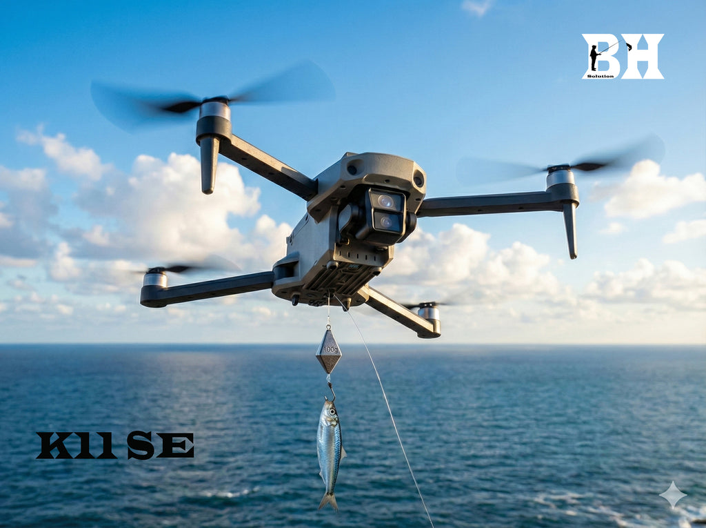 New GPS Drone Fishing Air Drop 4K Professional HD Dual Camera 5G WIFI  Brushless Fishing Dron 3KM Gift