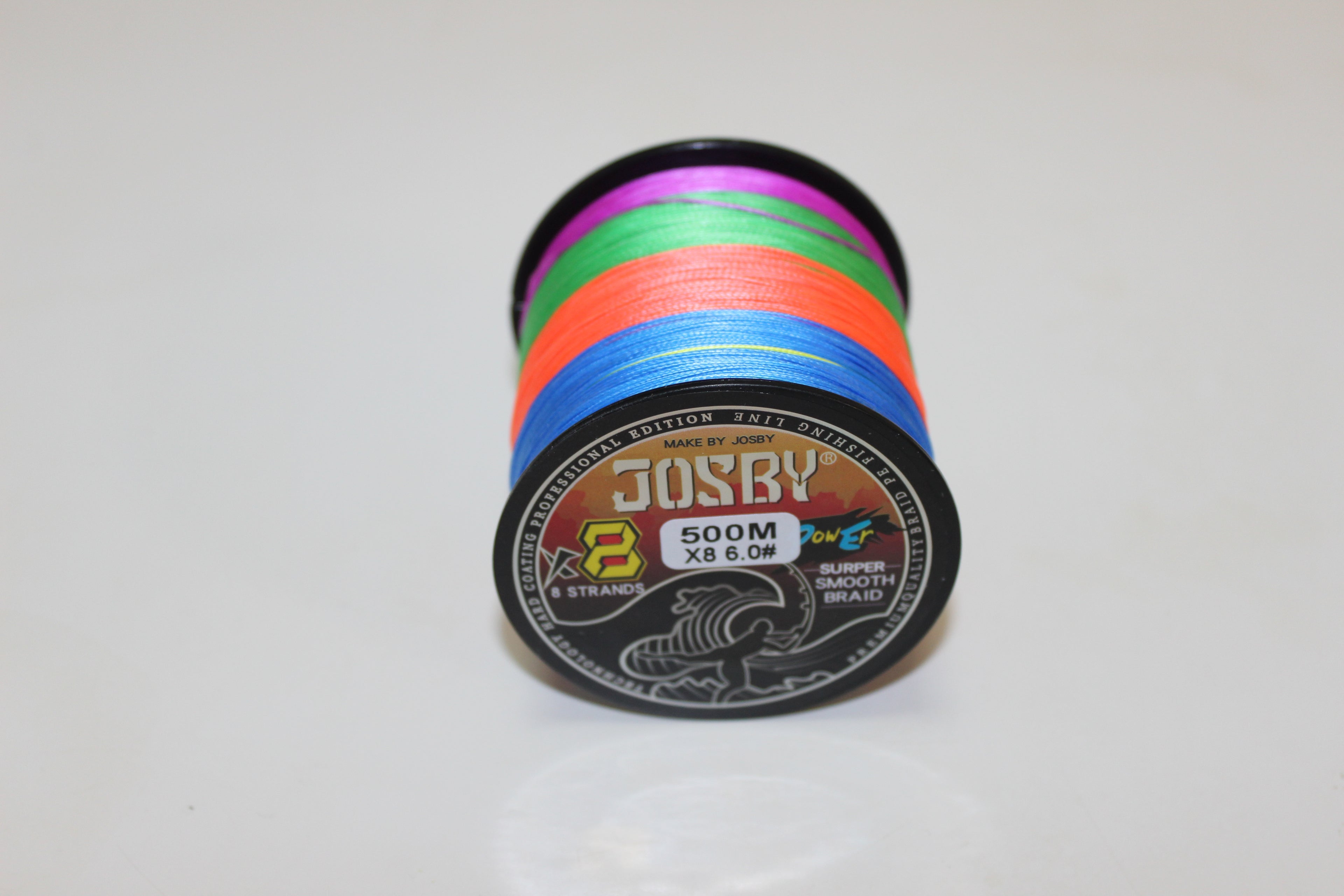 JOSBY Japan 8 Strands Braided Fishing Line  Multifilament Speckled 8X PE Wire 100M 300M 500M Fly Sea Saltwater Freshwater Pesca