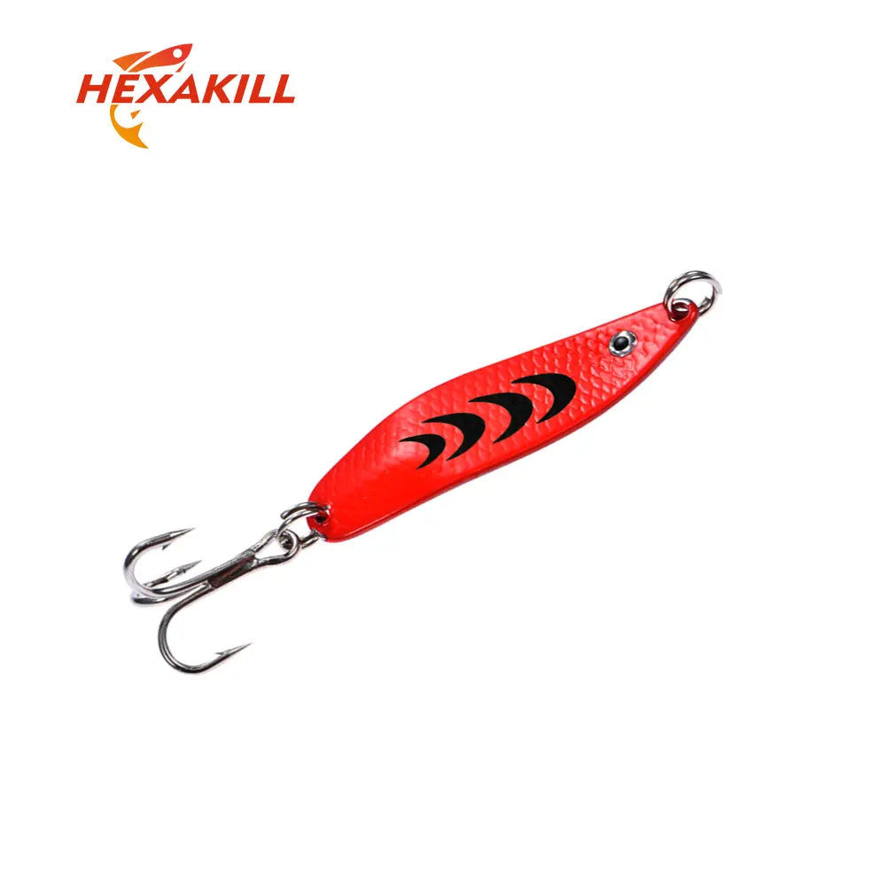 Trout Spoon Fishing Lures spinner bait  Wobblers Jig Lures pesca isca artificial VIB Sequins Hard Baits for Carp Fishing Tackle