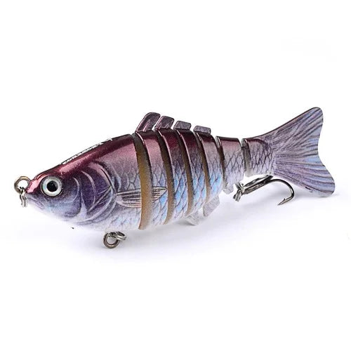 Fishing Baits Trolling Minnow Wobbler Multi-section Hard Bait 10cm15g Artificial Crankbait JerkBait Fishing tackle Lure ,1PC