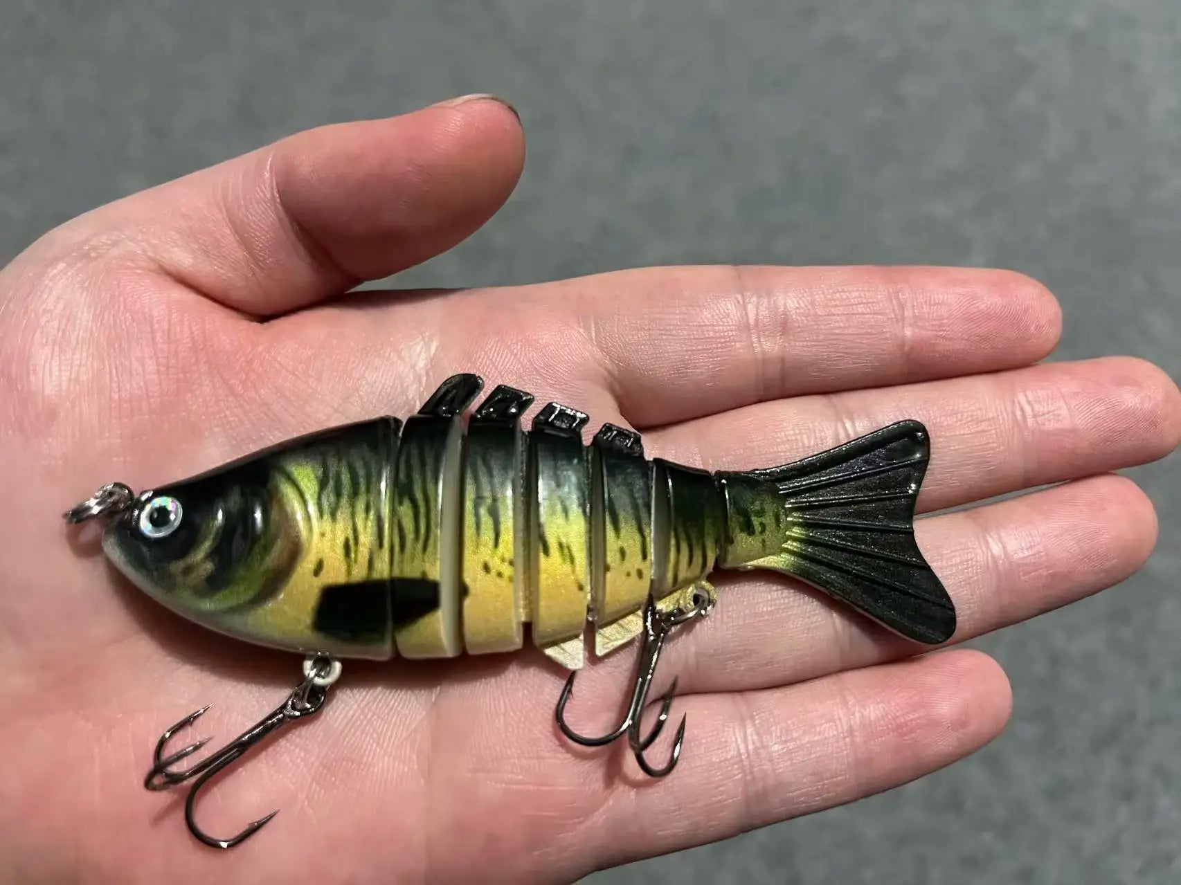 Fishing Baits Trolling Minnow Wobbler Multi-section Hard Bait 10cm15g Artificial Crankbait JerkBait Fishing tackle Lure ,1PC