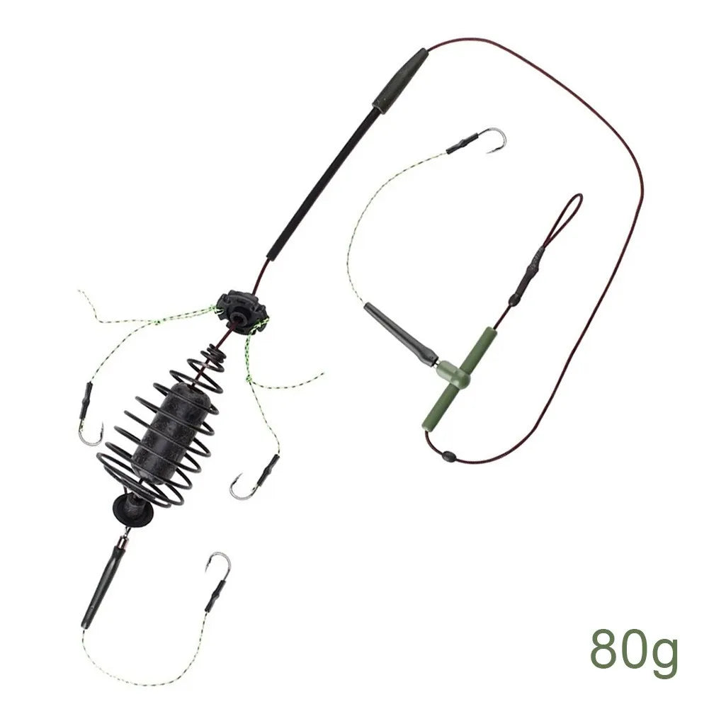 Accessories Fishing Bait Basket Fishing Bait Cage Cage Line Group Carp Feeder Sinker Fishing Bait String Hook Best Nice