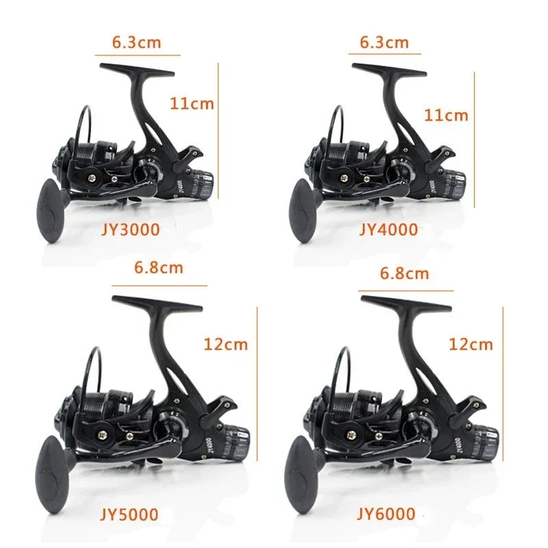 okuma Fishing reel Dual Unloading Fishing 18KGMax Dragon with Front and Rear Brake Fishing Wheels for All Water Areas 4000-6000