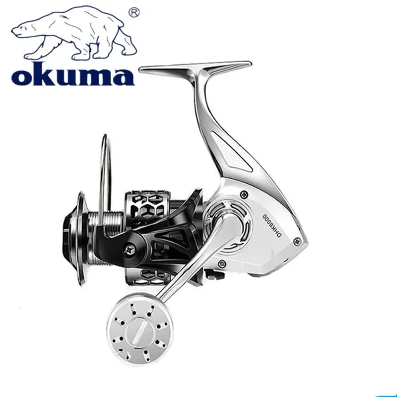 Okuma Fishing Reel 18Kg Max Drag14+1BB Anti Spinning Wheel Sea Fishing Line Reel 1000-7000