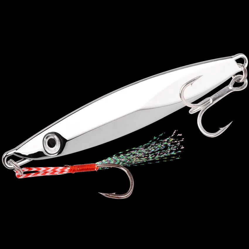 1pcs 40g 30g 20g 15g 10g Sea Fishing Bait Jigging Lure Metal Fishing Lure Saltwater Lures Practical Tackle Saltwater Accessories