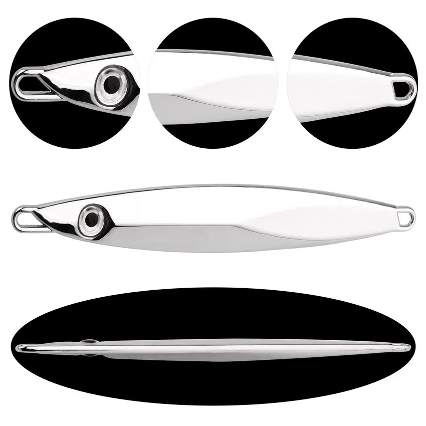 1pcs 40g 30g 20g 15g 10g Sea Fishing Bait Jigging Lure Metal Fishing Lure Saltwater Lures Practical Tackle Saltwater Accessories