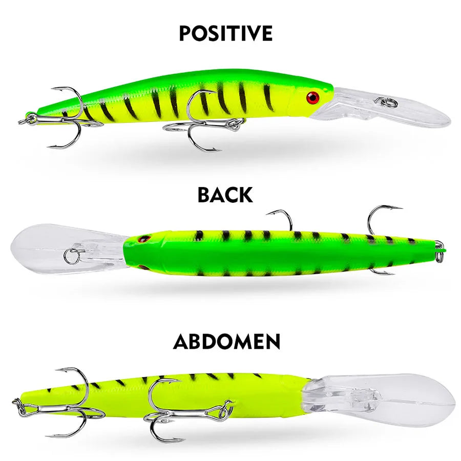 Crankbaits Fishing Lures Jerkbait Minnow Hard Bait Artificial Wobblers For Trolling Pike Top Water Carp Fishing Tackle Swimbait