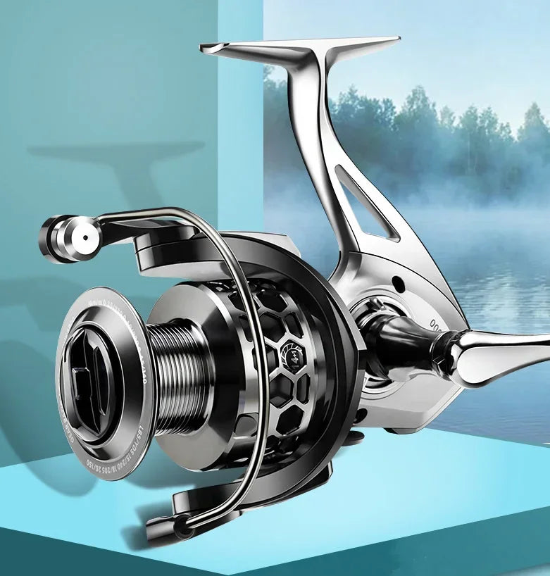 Okuma Fishing Reel 18Kg Max Drag14+1BB Anti Spinning Wheel Sea Fishing Line Reel 1000-7000