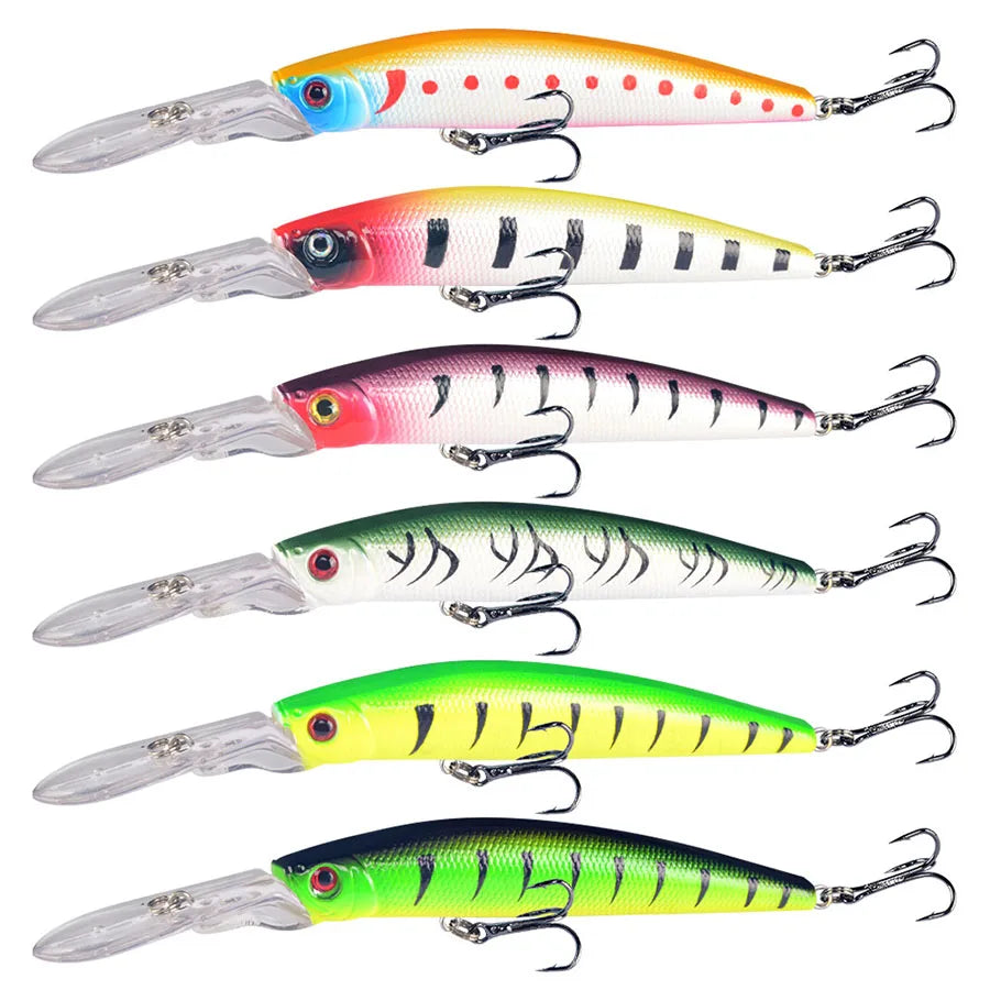 Crankbaits Fishing Lures Jerkbait Minnow Hard Bait Artificial Wobblers For Trolling Pike Top Water Carp Fishing Tackle Swimbait