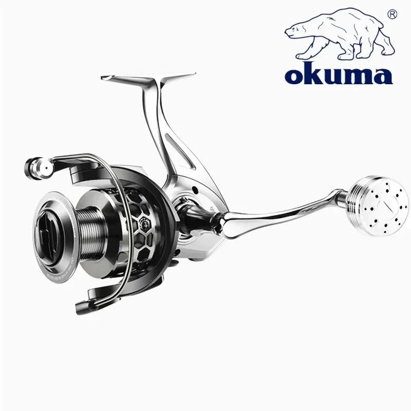 Okuma Fishing Reel 18Kg Max Drag14+1BB Anti Spinning Wheel Sea Fishing Line Reel 1000-7000