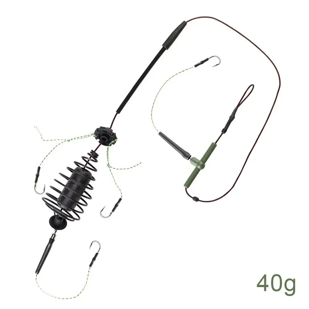 Accessories Fishing Bait Basket Fishing Bait Cage Cage Line Group Carp Feeder Sinker Fishing Bait String Hook Best Nice