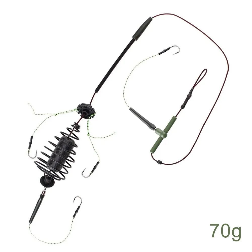 Accessories Fishing Bait Basket Fishing Bait Cage Cage Line Group Carp Feeder Sinker Fishing Bait String Hook Best Nice