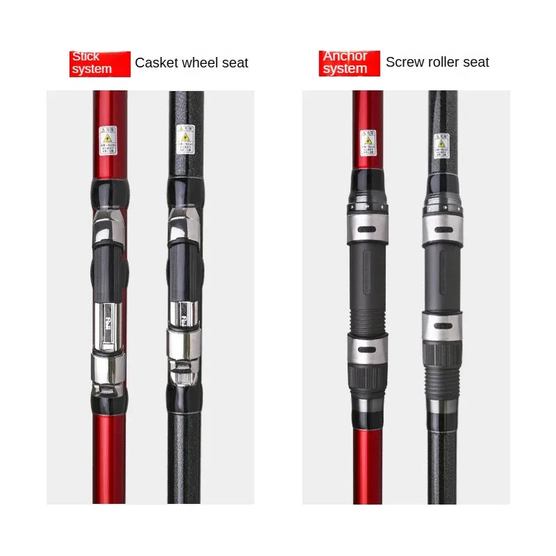 MADMOUSE Japan Full Fuji Surf Rod 4.20M 46T High Carbon 3 Sections 100-250g Surf Casting Fishing Rods