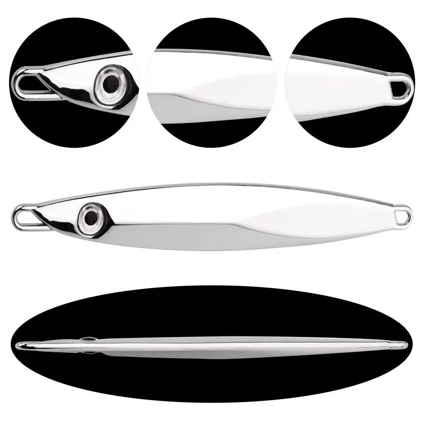 1pcs 40g 30g 20g 15g 10g Sea Fishing Bait Jigging Lure Metal Fishing Lure Saltwater Lures Practical Tackle Saltwater Accessories