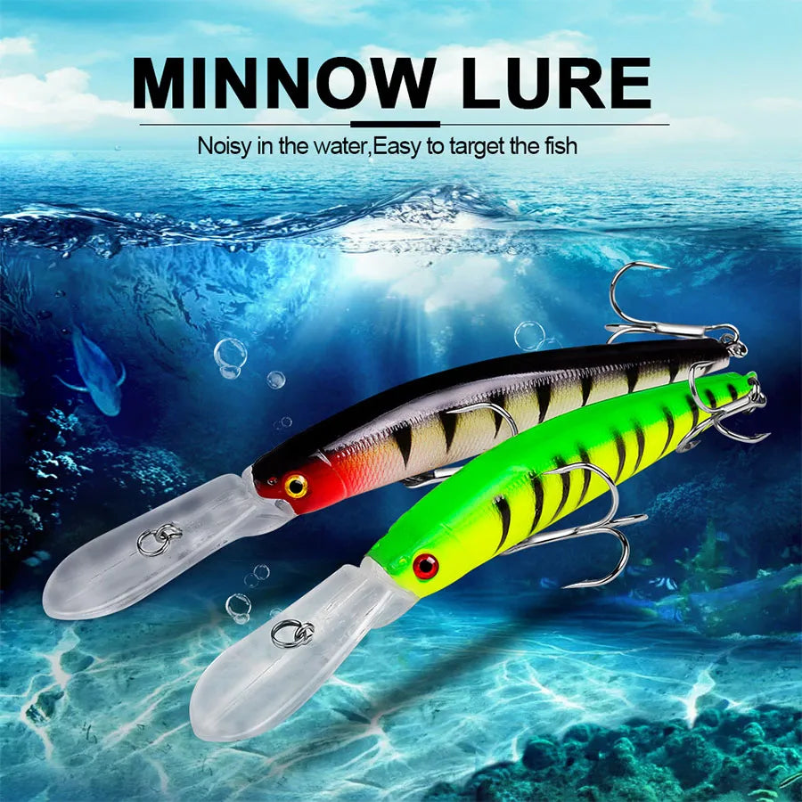 Crankbaits Fishing Lures Jerkbait Minnow Hard Bait Artificial Wobblers For Trolling Pike Top Water Carp Fishing Tackle Swimbait