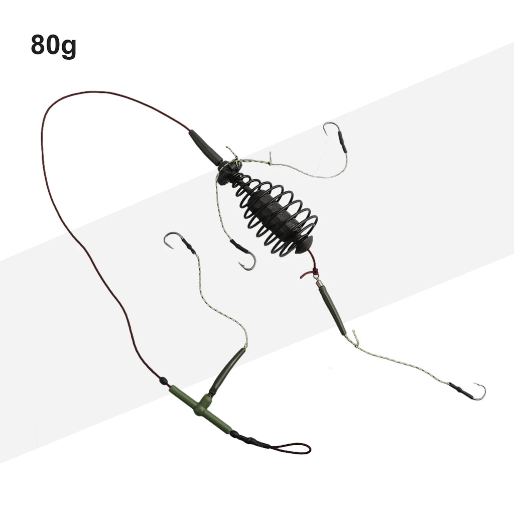 Accessories Fishing Bait Basket Fishing Bait Cage Cage Line Group Carp Feeder Sinker Fishing Bait String Hook Best Nice