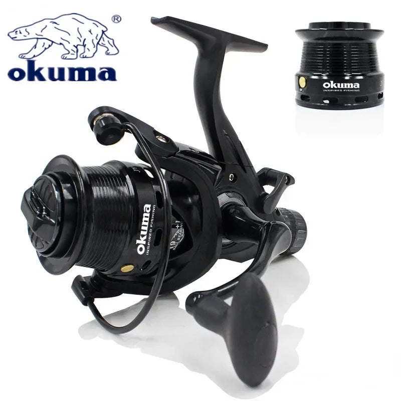 okuma Fishing reel Dual Unloading Fishing 18KGMax Dragon with Front and Rear Brake Fishing Wheels for All Water Areas 4000-6000