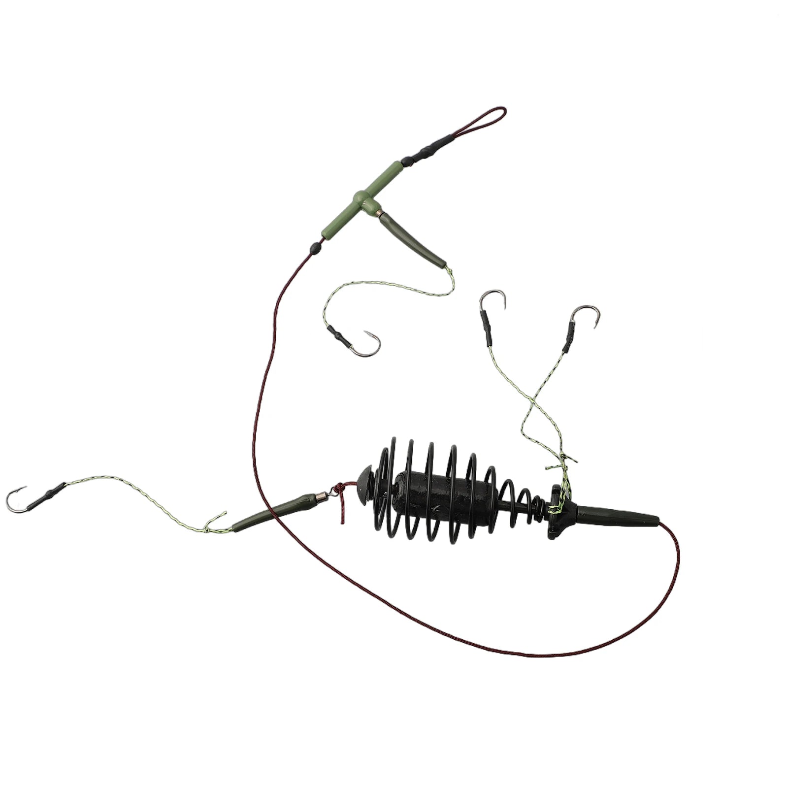 Accessories Fishing Bait Basket Fishing Bait Cage Cage Line Group Carp Feeder Sinker Fishing Bait String Hook Best Nice