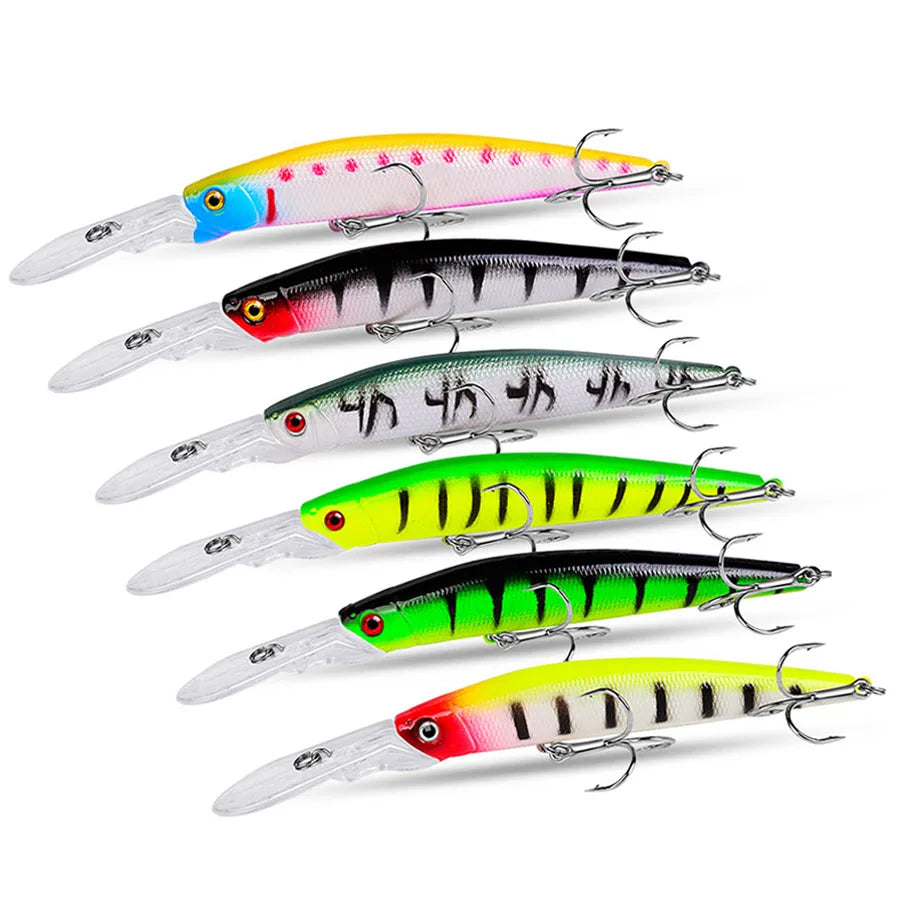 Crankbaits Fishing Lures Jerkbait Minnow Hard Bait Artificial Wobblers For Trolling Pike Top Water Carp Fishing Tackle Swimbait