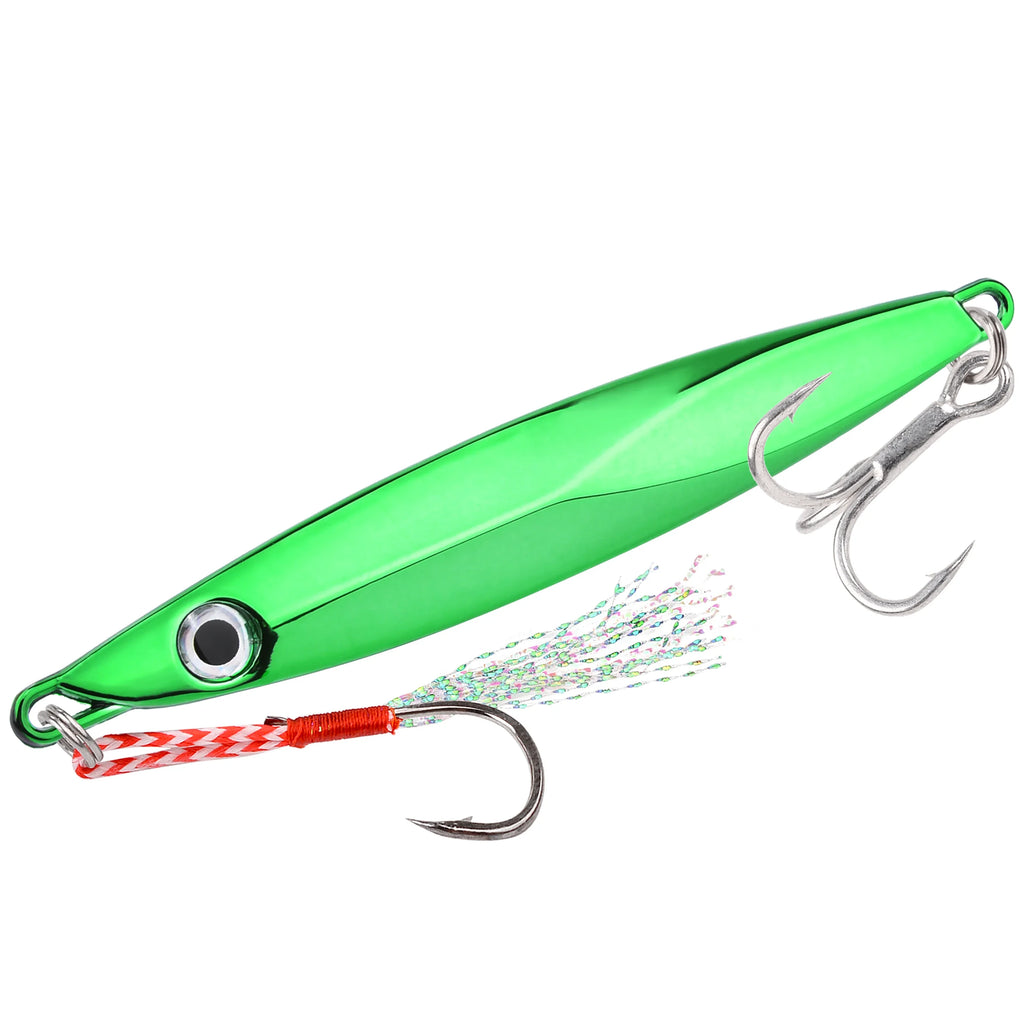 1pcs 40g 30g 20g 15g 10g Sea Fishing Bait Jigging Lure Metal Fishing Lure Saltwater Lures Practical Tackle Saltwater Accessories