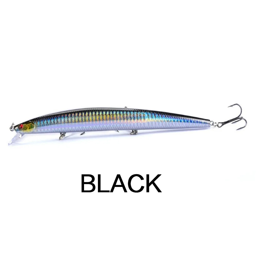 FLYSAND Fishing Lures 18cm/24g Crankbaits Fishing Hard Bait Isca Artificiais Pesca Sea Wobbler Swimming Baits Laser Minnow Lure