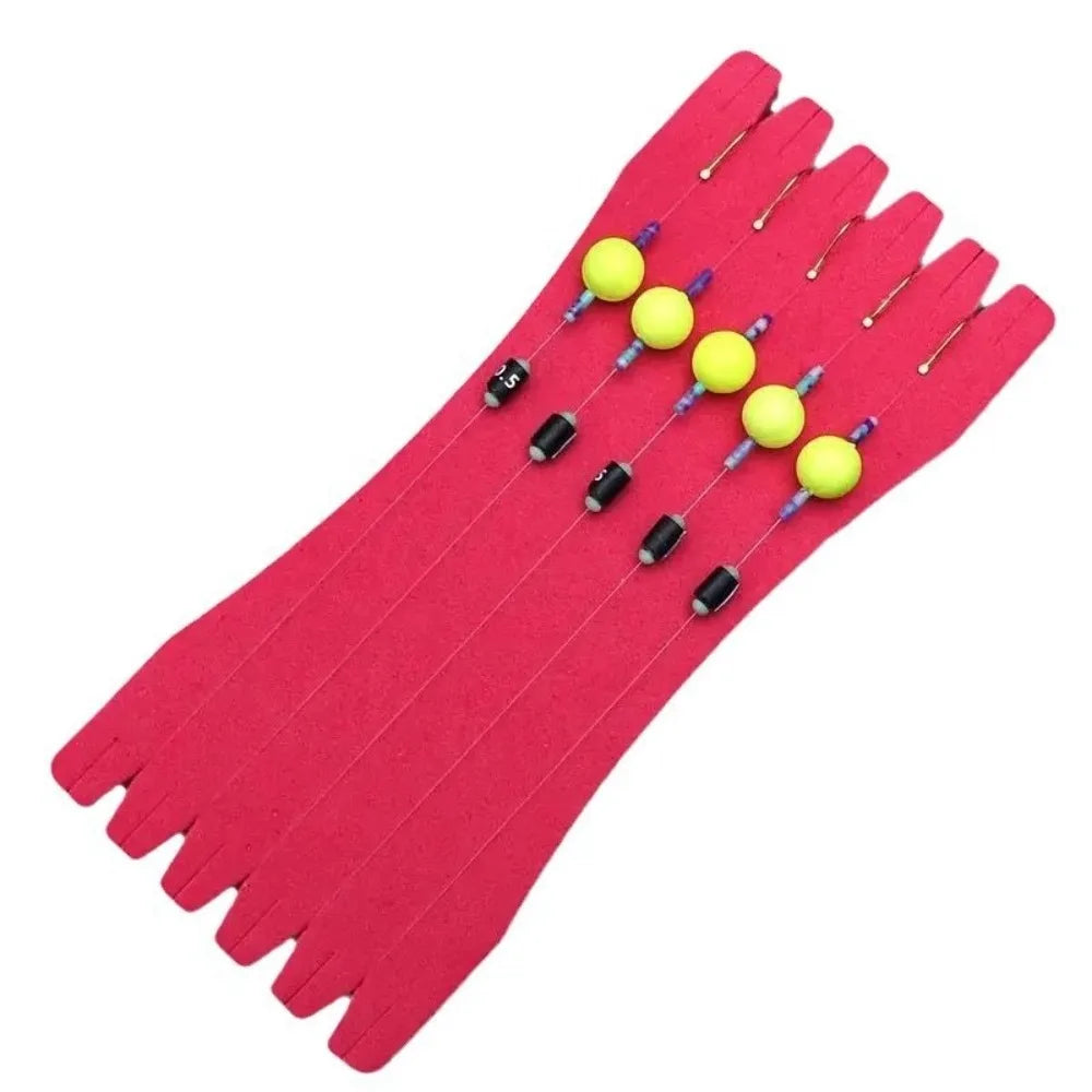 10 Set/Pack Fishing Hair Rigs Hook 3# 4# 5# 6# 7# Carp Fishing Hook Carp Rigs Fishing Lure Non-barb High-carbon Steel Hook