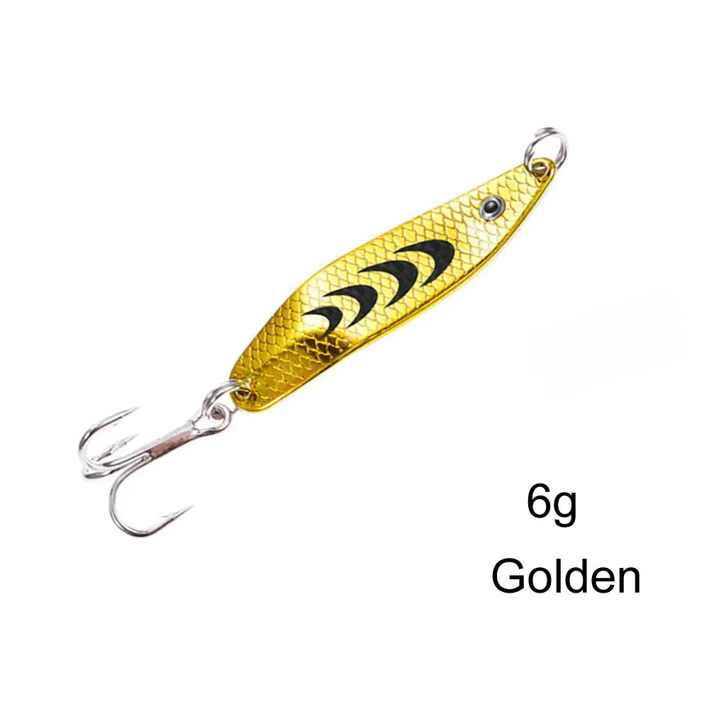 Trout Spoon Fishing Lures spinner bait  Wobblers Jig Lures pesca isca artificial VIB Sequins Hard Baits for Carp Fishing Tackle