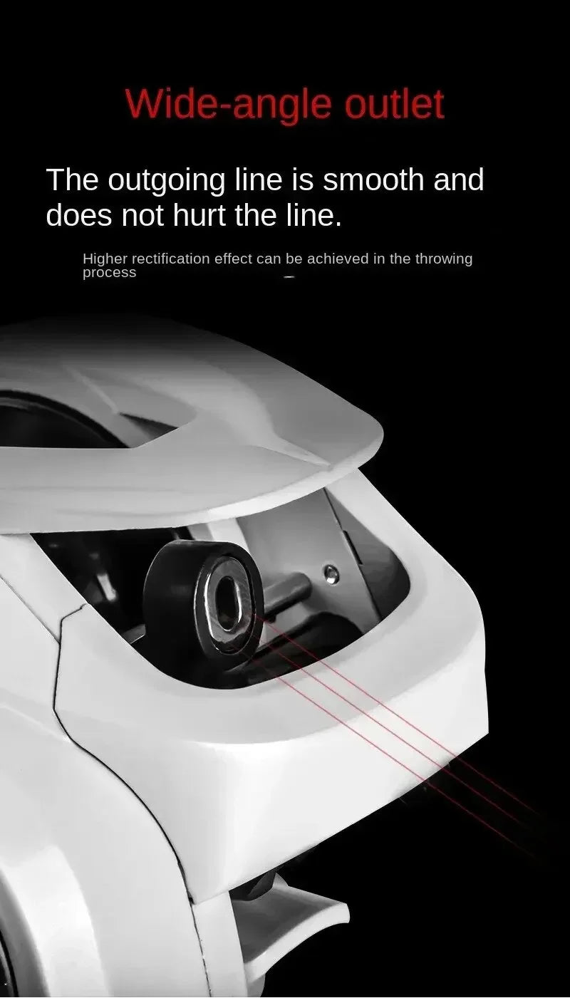 OKUMA fishing reel metal wire cup 6.3:1 water droplet wheel 10KG magnetic brake fishing bait carp fishing reel