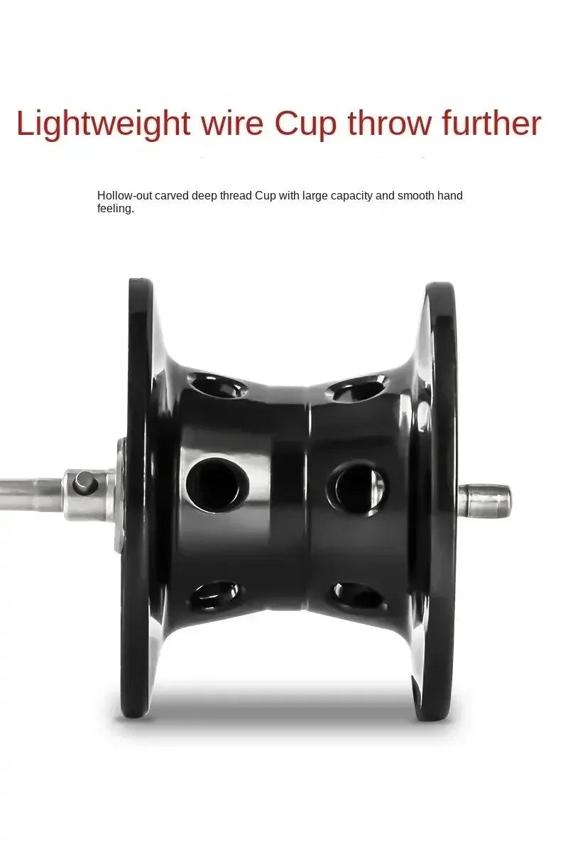 OKUMA fishing reel metal wire cup 6.3:1 water droplet wheel 10KG magnetic brake fishing bait carp fishing reel