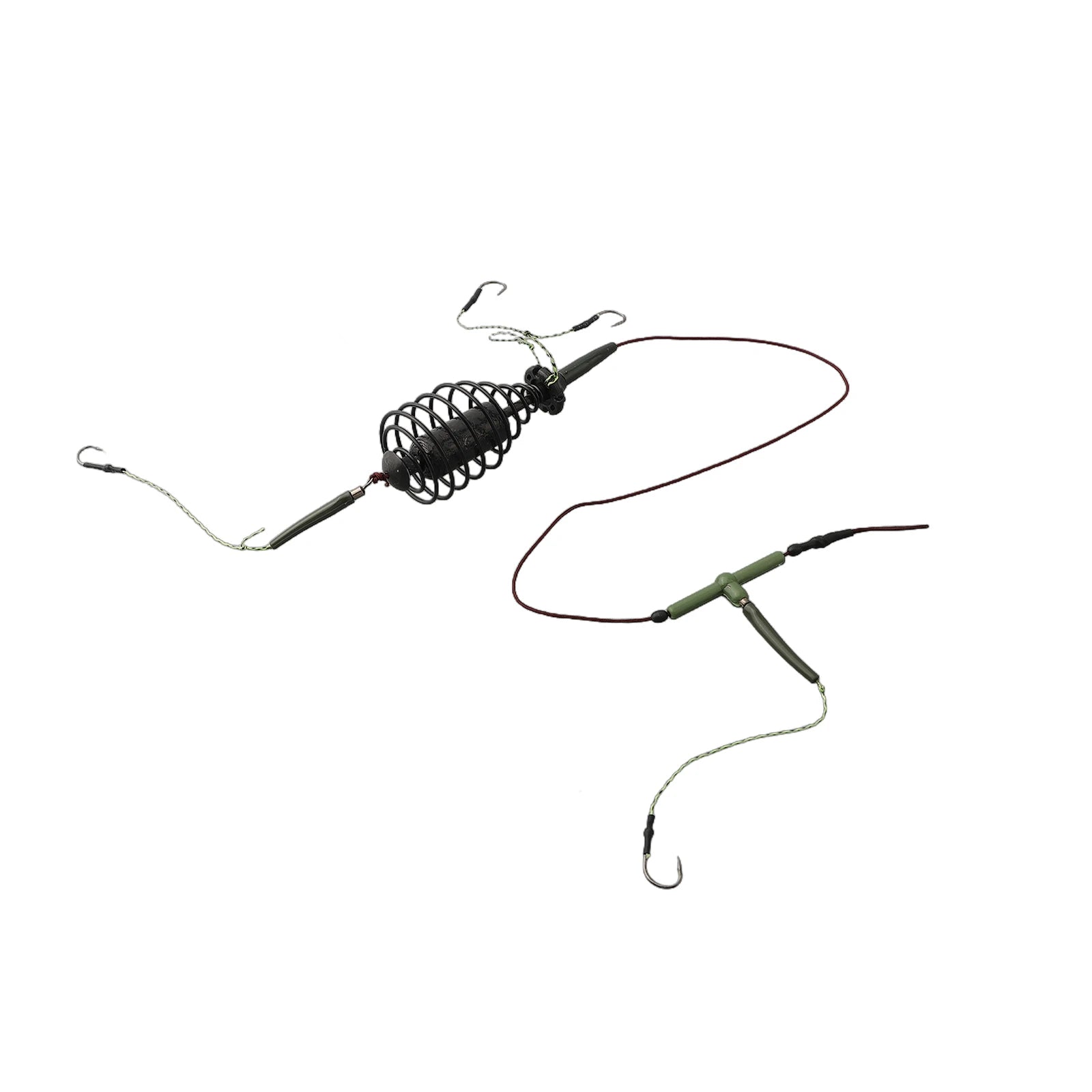 Accessories Fishing Bait Basket Fishing Bait Cage Cage Line Group Carp Feeder Sinker Fishing Bait String Hook Best Nice